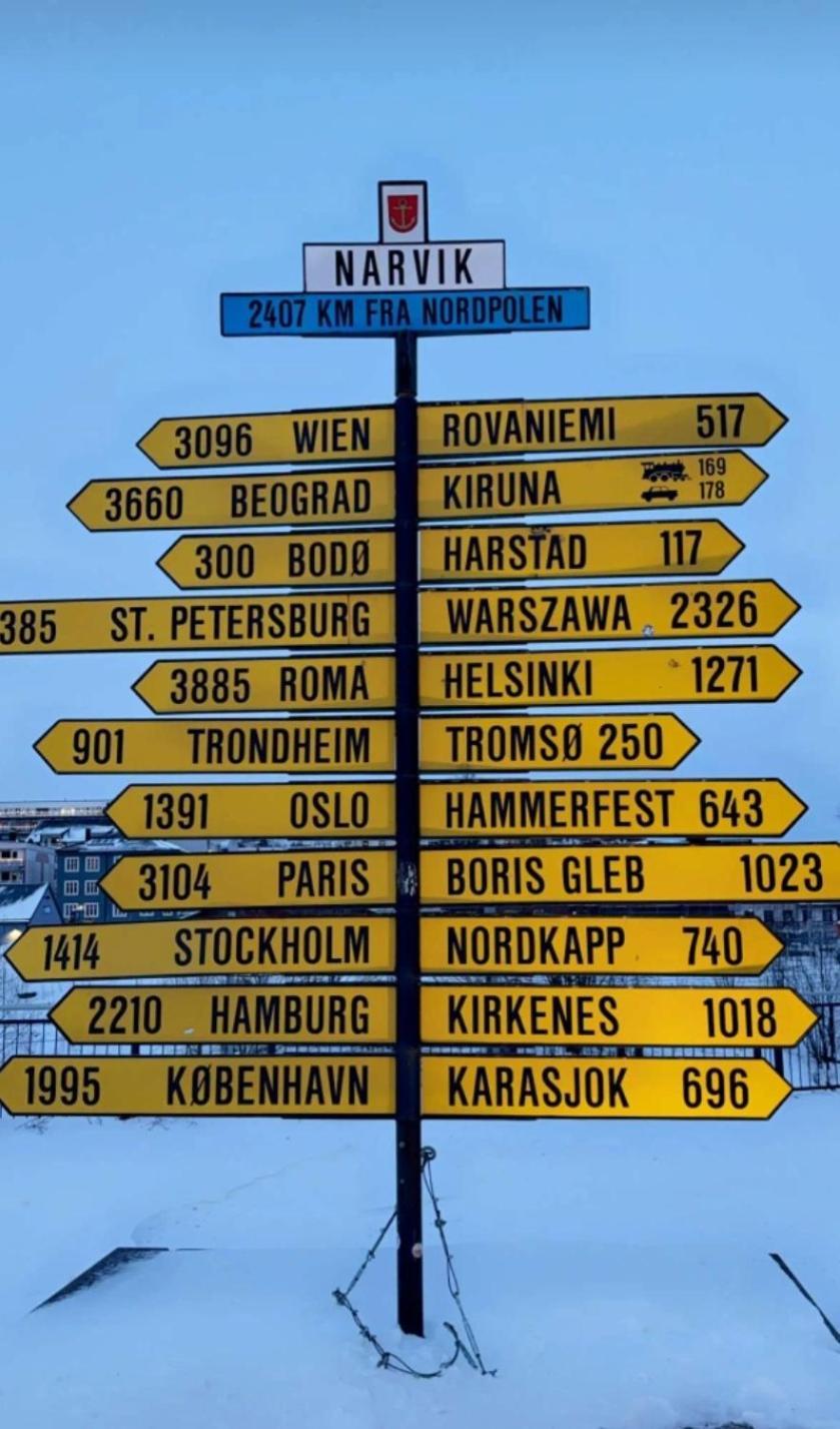 Koselig Leilighet I Narvik Sentrum 5 Soveplasser Gratis Parkering Og Gratis Internett Esterno foto